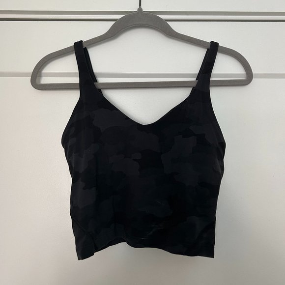 Lululemon Black Camo Tank - Picture 1 of 2